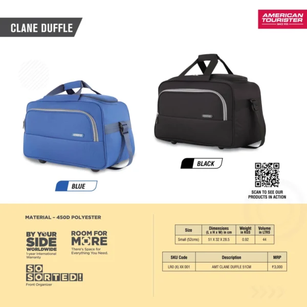 American Tourister Clane Duffle Bag - Image 8