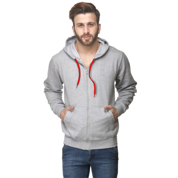 Scott Rich Cotton Zipper Hoodie - Image 2