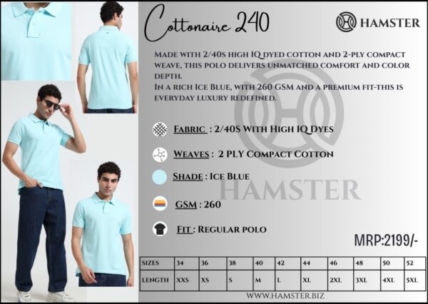 Regular Polo Tshirt -HAMSTER - Image 6