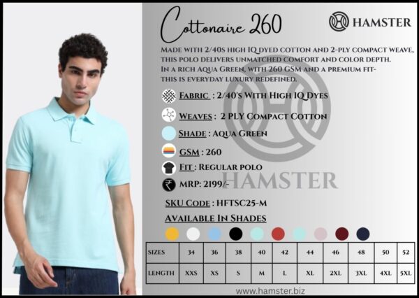 Regular Polo Tshirt -HAMSTER - Image 2