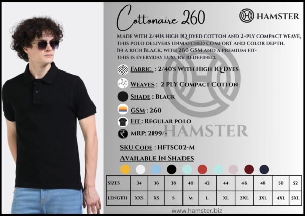 Regular Polo Tshirt -HAMSTER - Image 5