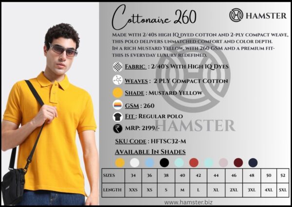 Regular Polo Tshirt -HAMSTER - Image 11