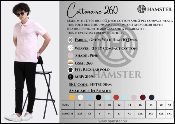 Regular Polo Tshirt -HAMSTER - Image 8