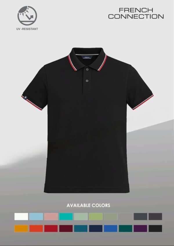 UV RESISTANT Polo Tshirt -FRENCH CONNECTION - Image 2
