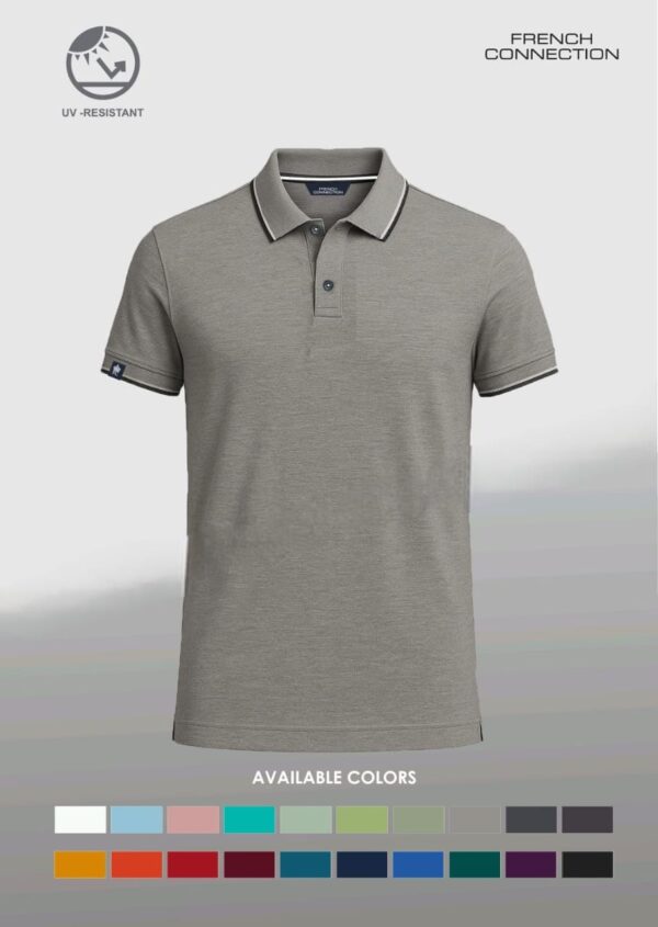 UV RESISTANT Polo Tshirt -FRENCH CONNECTION